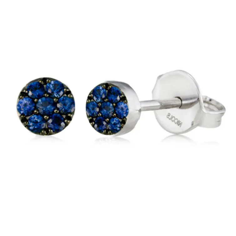 Pendientes Circulo Blue Moon