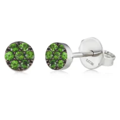 Pendientes Circulo Green Velvet