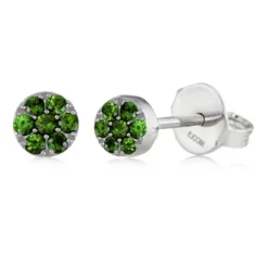 Pendientes Circulo Green Velvet