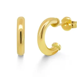 Pendientes de Aro Oro Amarillo 13mm