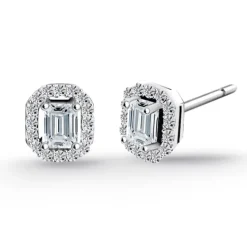 Pendientes Diamantes Angie talla Esmeralda 0.70