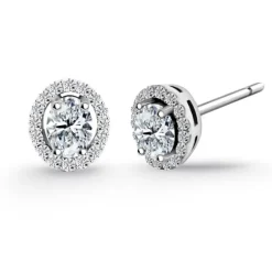 Pendientes Diamantes Angie talla Oval 0.66