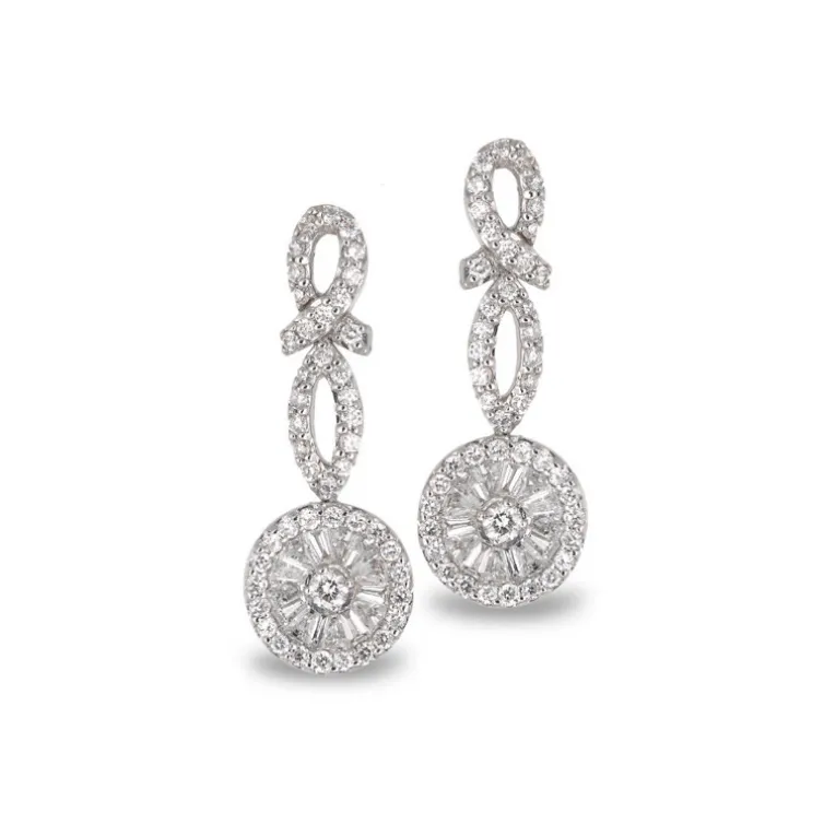 Pendientes Diamantes Anniversary Round