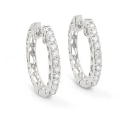 Pendientes Diamantes Aro Criolla