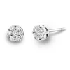 Pendientes Diamantes Camelia 0.30 Dormilonas