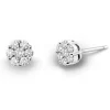 Pendientes Diamantes Camelia 0.76 Dormilonas