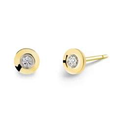 Pendientes Diamantes Chatón Celebrity 0.08