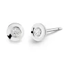 Pendientes Diamantes Chatón Celebrity 0.08 Oro blanco