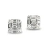 Pendientes Diamantes Dormilonas Square
