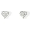 Pendientes Diamantes Dormilona Corazón