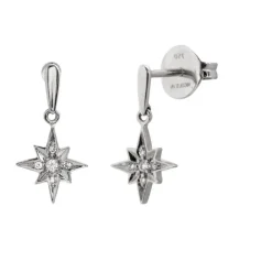 Pendientes Diamantes Estrella Fugaz Little Details