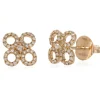 Pendientes Diamantes Flor Redonda Little Details