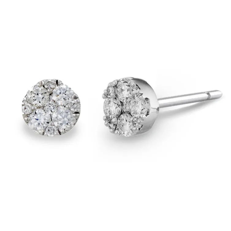 Pendientes Diamantes Gardenia 0.38 Dormilona