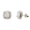 Pendientes Diamantes Gardenia 1.05 Oro Blanco