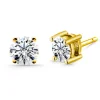 Pendientes Diamantes Jackie Oro Amarillo