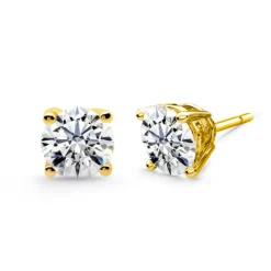 Pendientes Diamantes Katherine Oro Amarillo