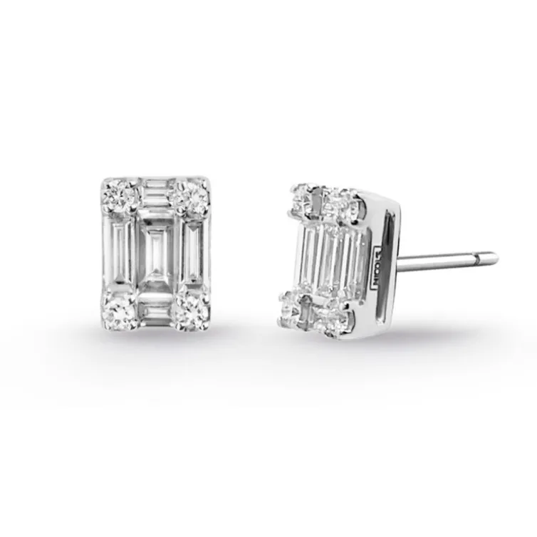 Pendientes Diamantes Minerva 0.65 Dormilonas Square