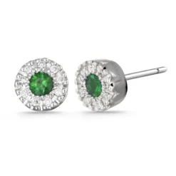 Pendientes Esmeralda Dormilona Diamond Color
