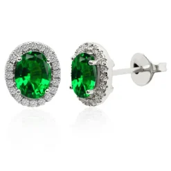 Pendientes Esmeralda Orla Dalia 1.96