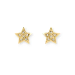 Pendientes Estrella Mini Details 0.25Ct