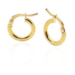 Pendientes Oro Aro Criolla Daily 12Mm