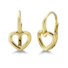 Pendientes Oro Basic Gold Corazón Fina