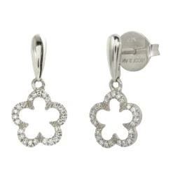 Pendientes Oro Flor Little Details