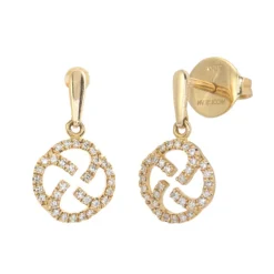 Pendientes Oro Sello Templario Little Details