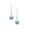 Pendientes Perla Turquesa Pearls Lady
