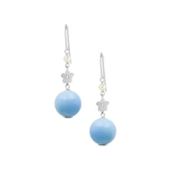 Pendientes Perla Turquesa Pearls Lady