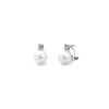 Pendientes Perlas Diamantes Pearls Lady
