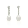 Pendientes Perlas Five Classic Diamond