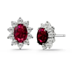 Pendientes Rubí Orla Dalia 2.60 + 1.00