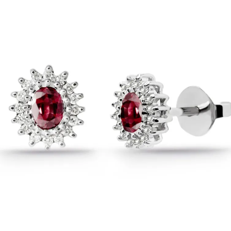 Pendientes Rubi Oval Detail