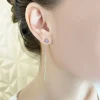 Pendientes Topacio Trillon