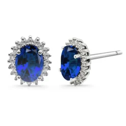 Pendientes Zafiro Orla Dalia 2.60