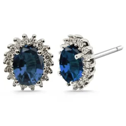 Pendientes Zafiro Orla Dalia 2.00