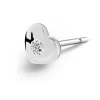 Piercing Corazón Celebrity Oro Blanco