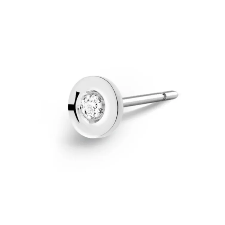 Piercing Diamantes Chatón Celebrity 0.08 Oro Blanco