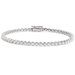 Pulsera Diamantes Riviere Garras 2 quilates