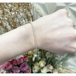 Pulsera Diamantes Riviere Garras 1.50Ct