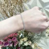 Pulsera Diamantes Riviere Chaton 2.20Ct