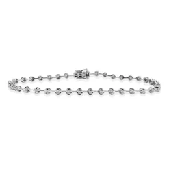 Pulsera Diamantes Riviere Barritas 0.60Ct.
