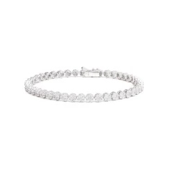 Pulsera Diamantes Riviere Roseton