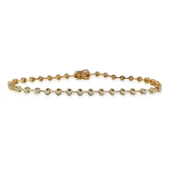 Pulsera Diamantes Riviere Barritas 0.60Ct.