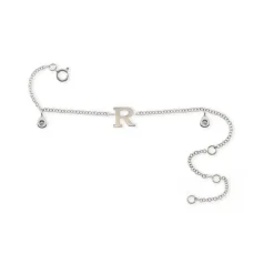 Pulsera Inicial Letra R Mini Details