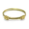 Pulsera Oro Amarillo Nudo Corredera 10 Hilos
