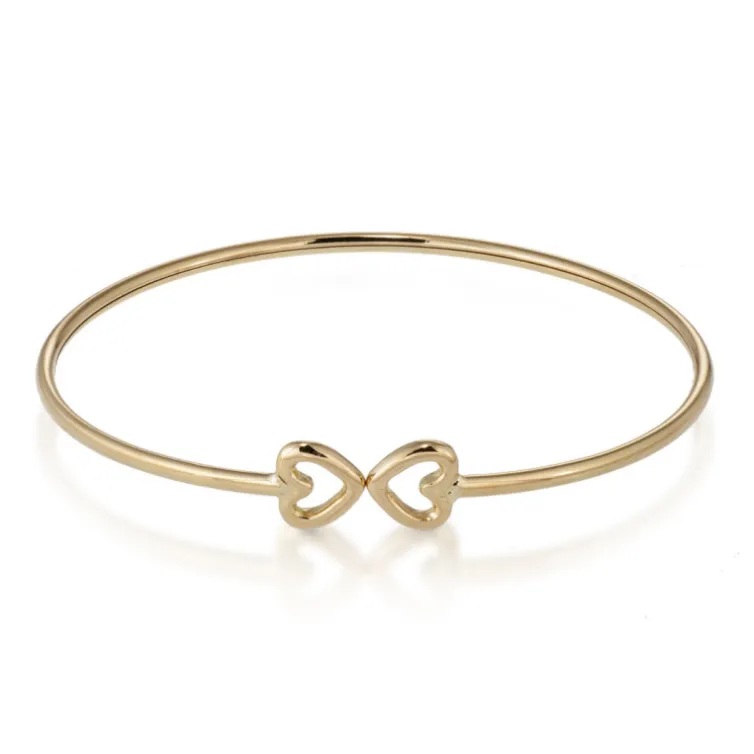 Pulsera Oro Basic Gold Corazón Fino