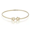 Pulsera Oro Basic Gold Estrella Fina