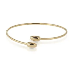 Pulsera Oro Basic Gold Tu Yo Oval Concavo